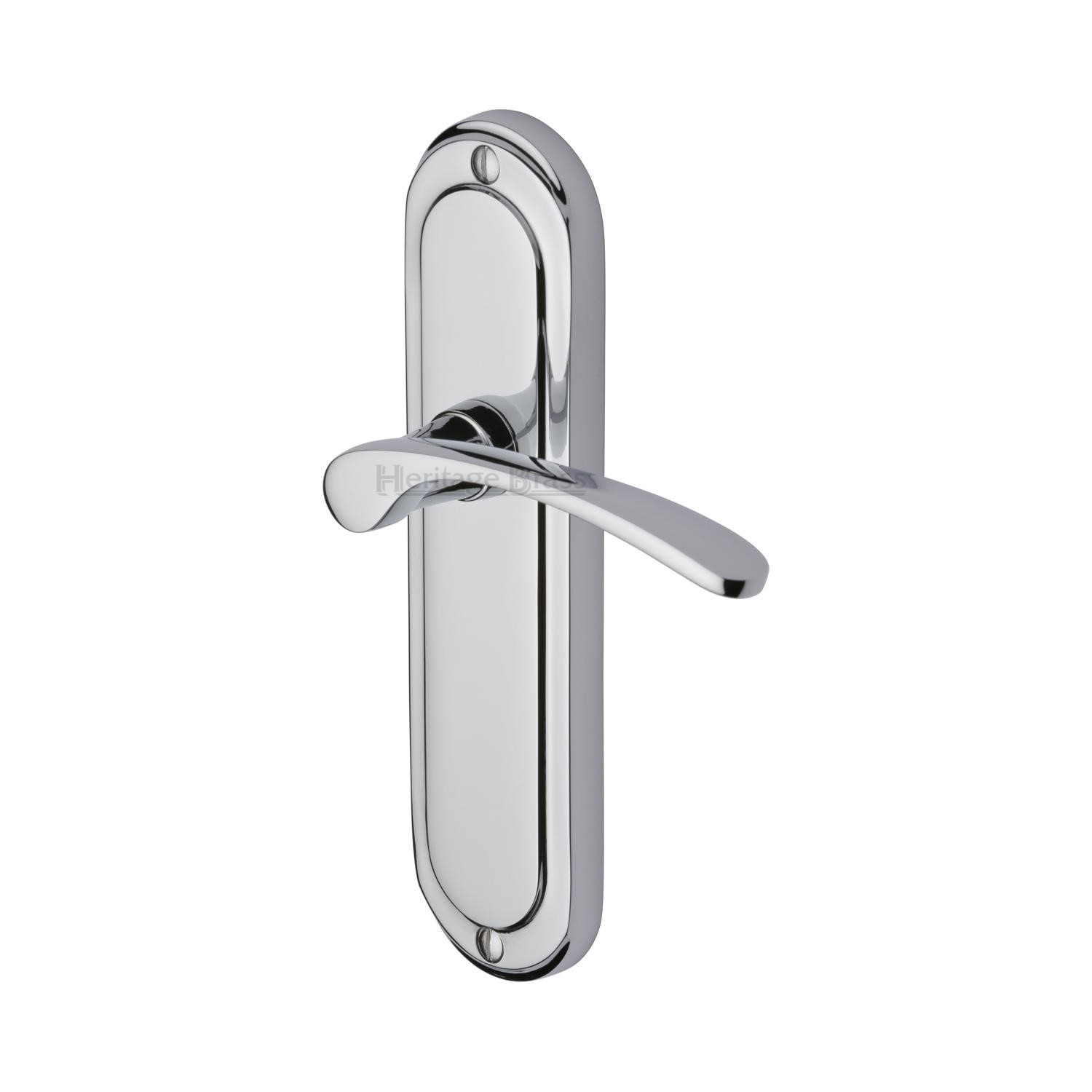 Heritage Brass Door Handle Lever Latch Ambassador Design