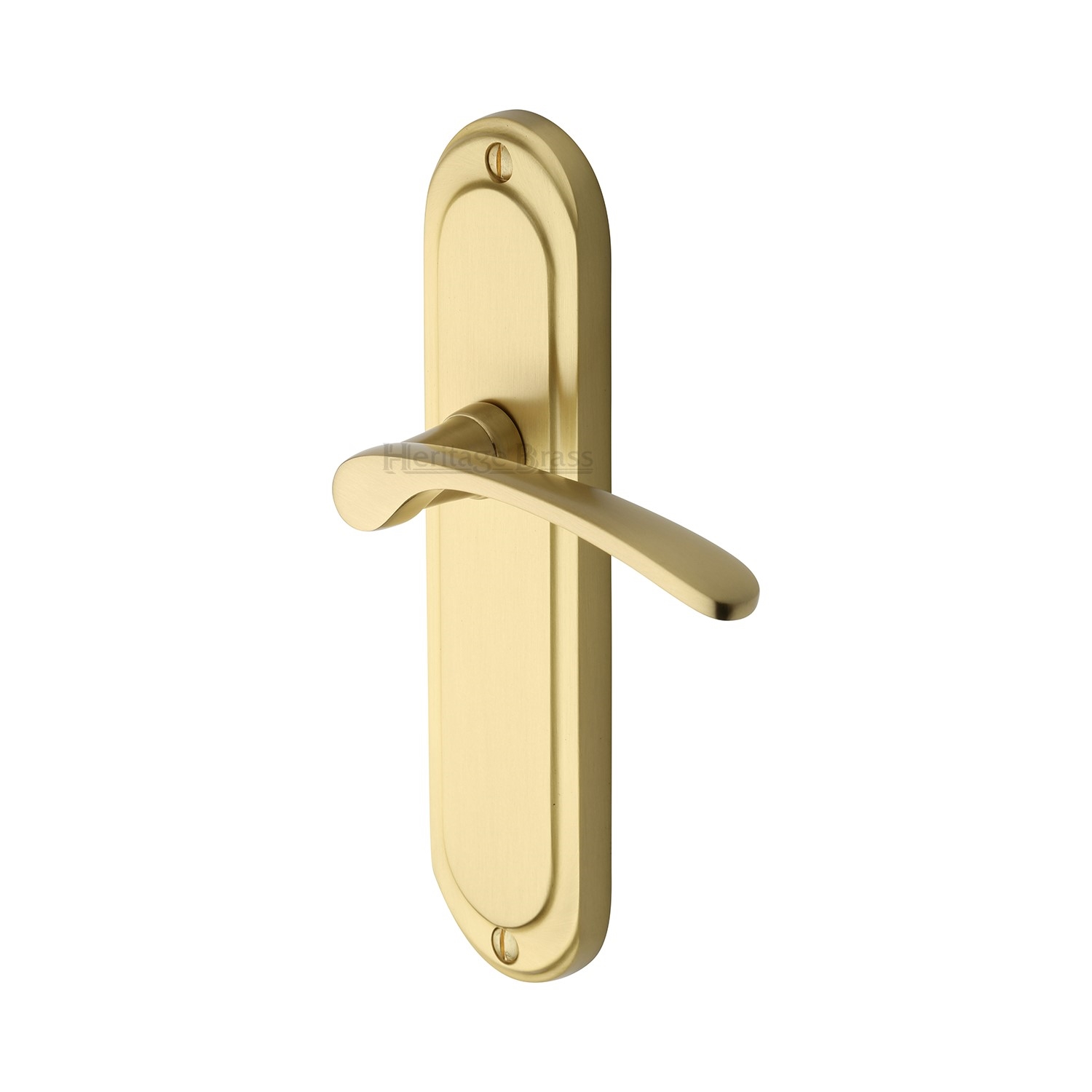 Heritage Brass Door Handle Lever Latch Ambassador Design
