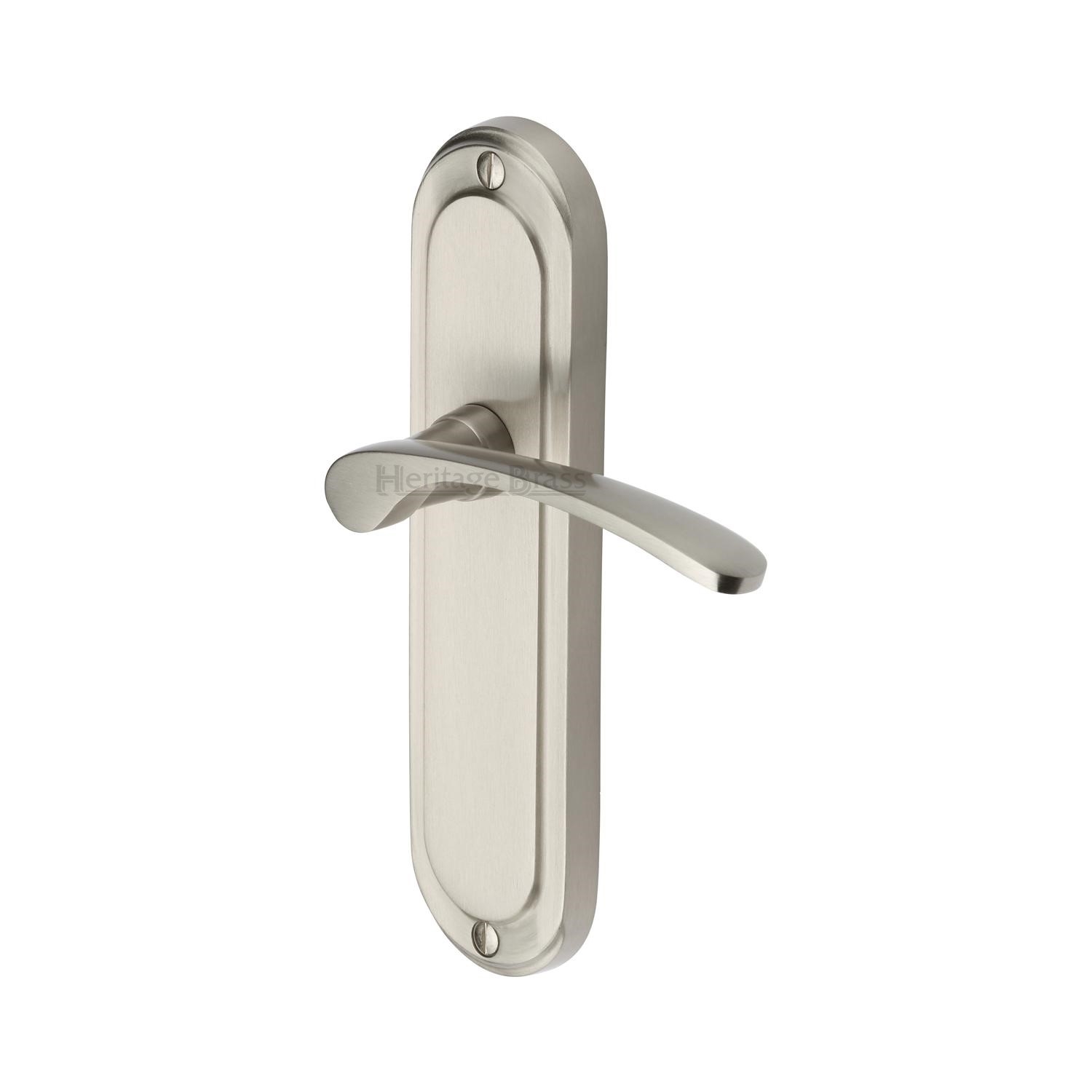 Heritage Brass Door Handle Lever Latch Ambassador Design