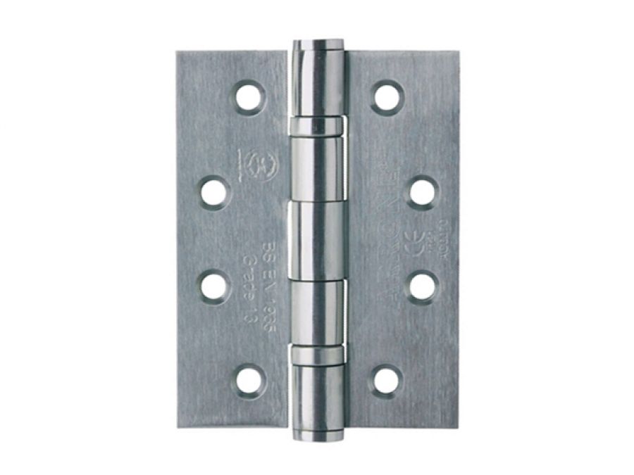 Double Ball Bearing Hinge 76 x 50 x 3mm - Square Corners