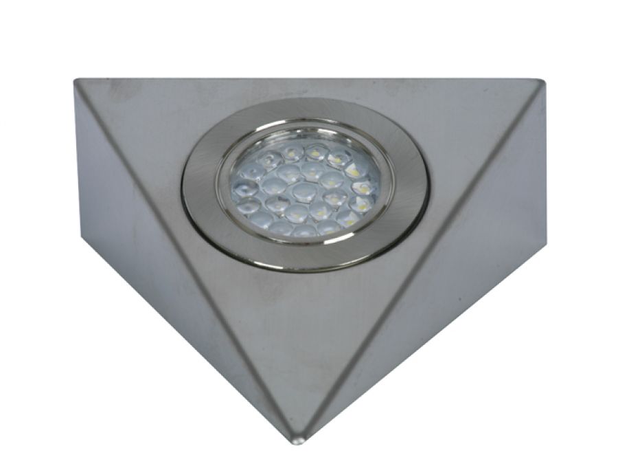 24 LED 24V High Lumen Output Triangle Downlight 1.8W Stainless Steel ...