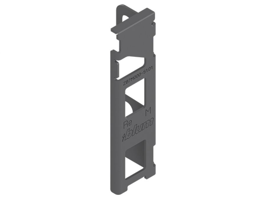 Blum Legrabox Back Fixing Bracket 'M' (90.5mm) Height