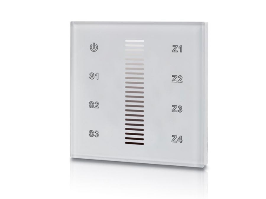 Wall Mounted Controller for Single Colour (Up to 4 Zones)