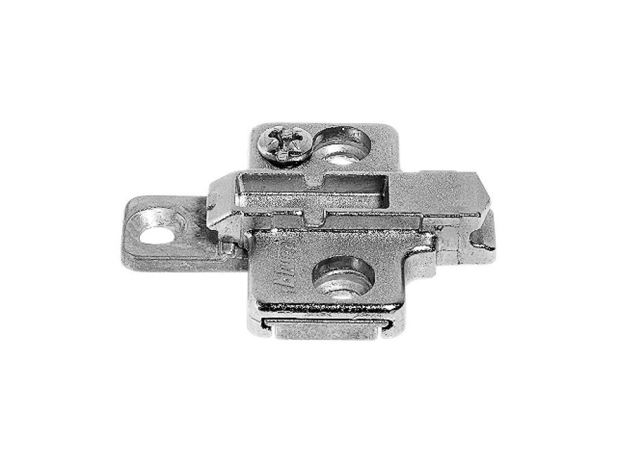 Clip Top Cruciform Height Adjustable Mounting Plate - 6mm