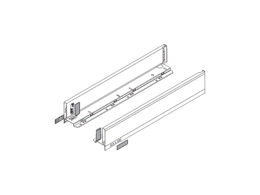 Blum Legrabox Drawer Side - 'M' (90.5mm) Height