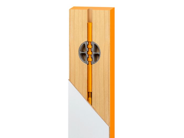 Adjustable Door Straightener - Fully Recessed