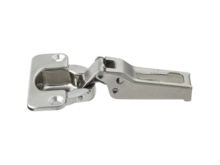 100 Degree 304 Grade Stainless Concealed Hinge for 14mm Overlay