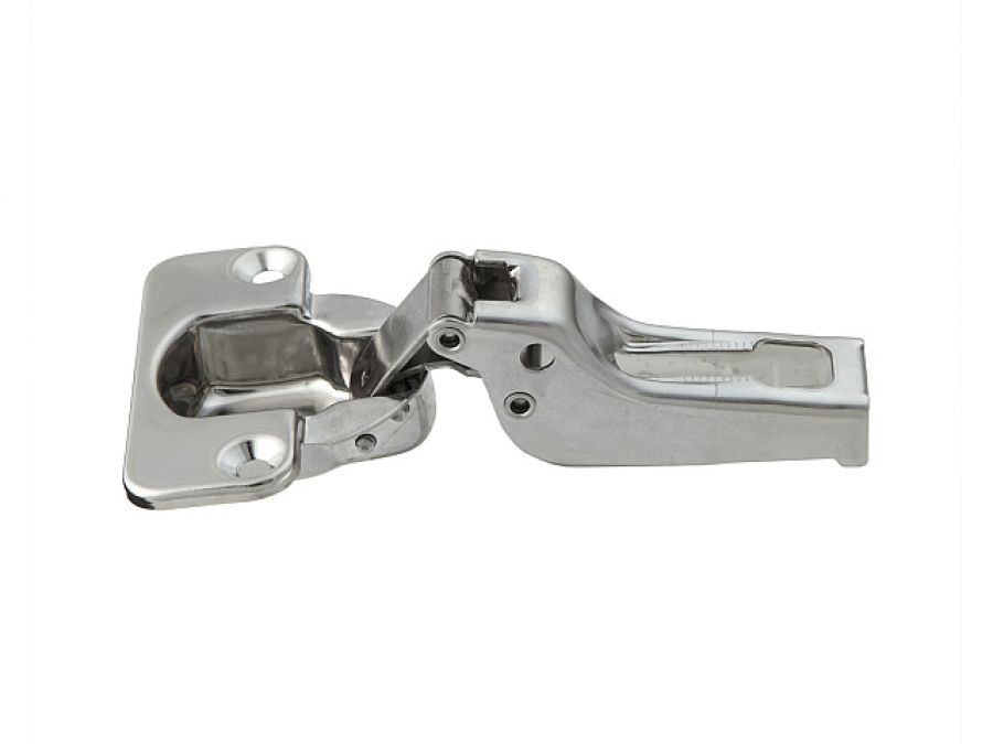 100 Degree 304 Grade Stainless Concealed Hinge for 9mm Overlay