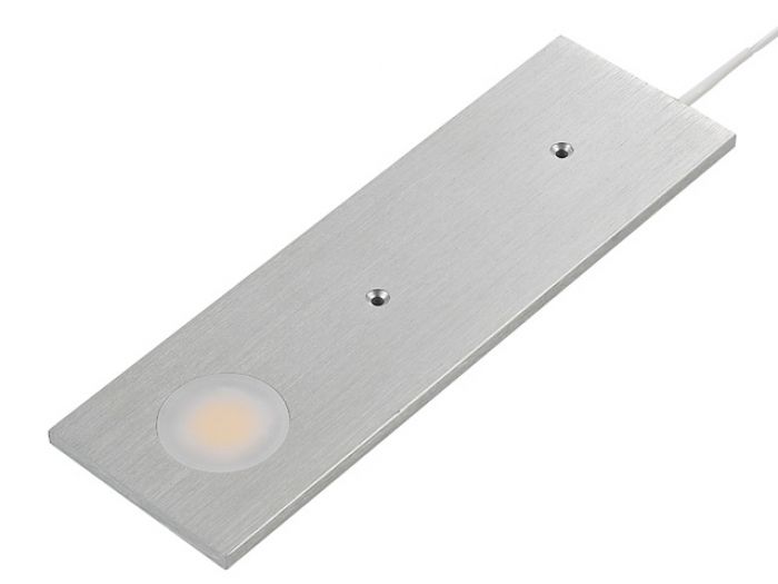 12V COB LED Slim Rectangle Task Light 3W inc Premium Plug - Neutral White