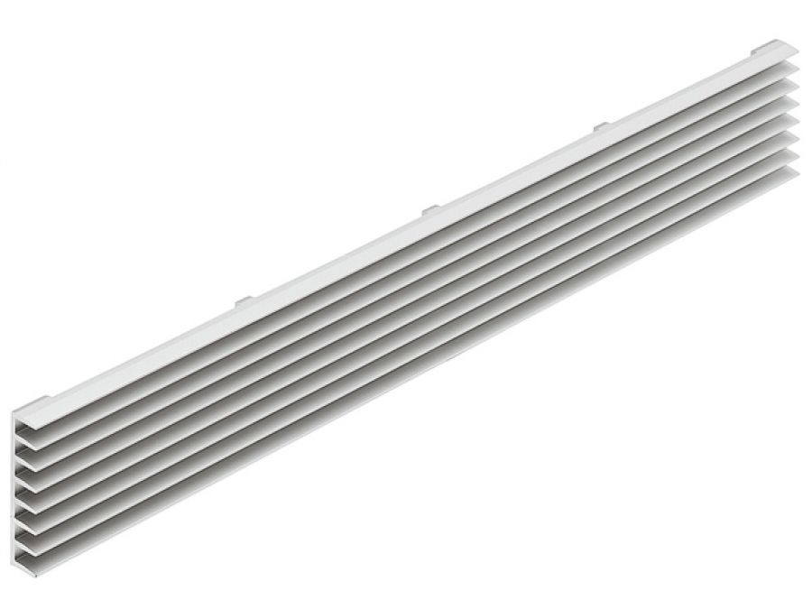 Ventilation Grill, Louvre Type Ventilation Slots, Surface Mounted