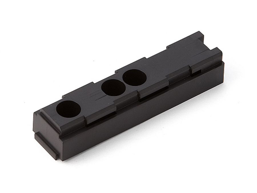HD Support Plate to suit Half Overlay Cabinet Damper - Black