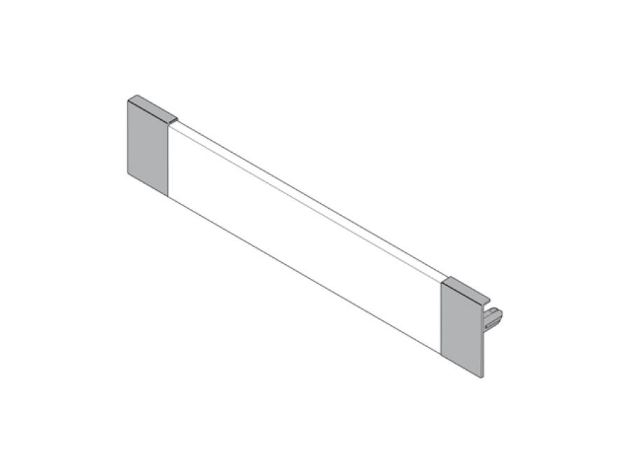 Blum Tandembox Antaro Inner Drawer Front - 'M' Height R9006 - Grey