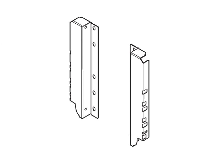 Tandembox Back Fixing Bracket 'D' Height R9006