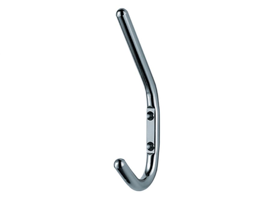 Hat & Coat Hook - Polished Stainless Steel