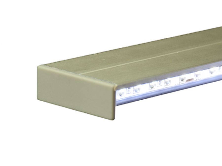 LED Twin Aluminium Profile - 2000mm