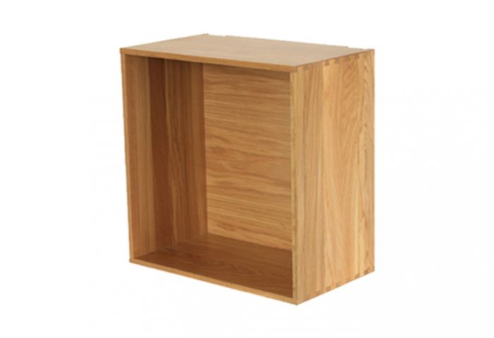 Drawerbox Prepared for Blum Runners 482 x 490 x 150mm - Finished Oak