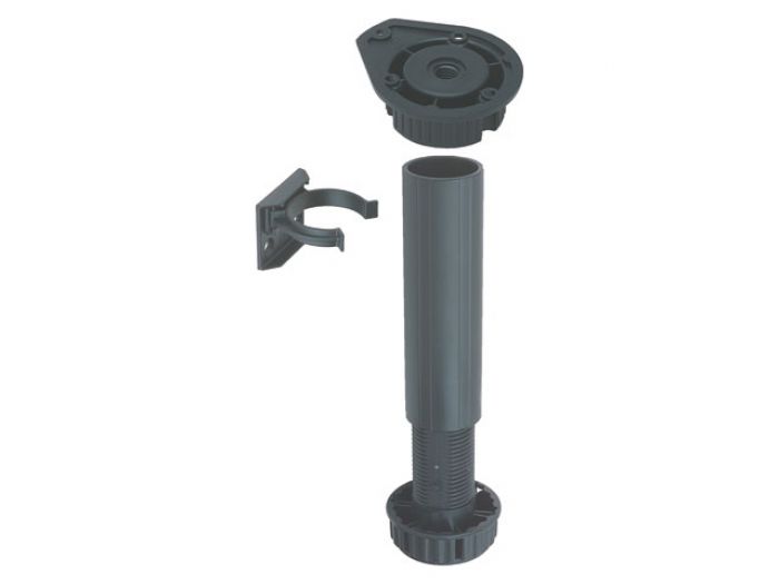 Plinth Foot Set, for 150 to 180 mm Plinth Heights, Screw Fixing
