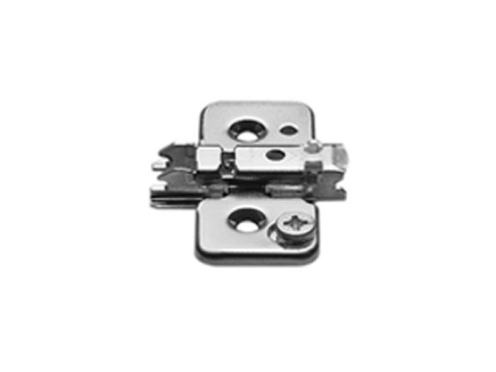 Clip Top Cruciform Cam Adjustable Mounting Plate - 0mm