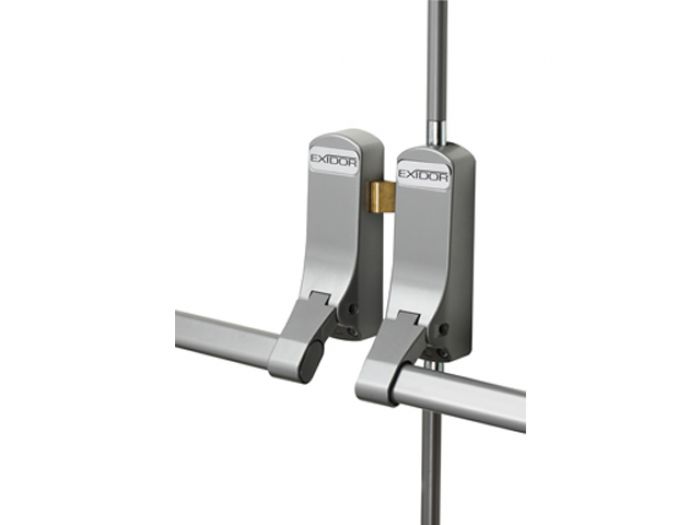 Push Bar Set for Rebated Double Doors