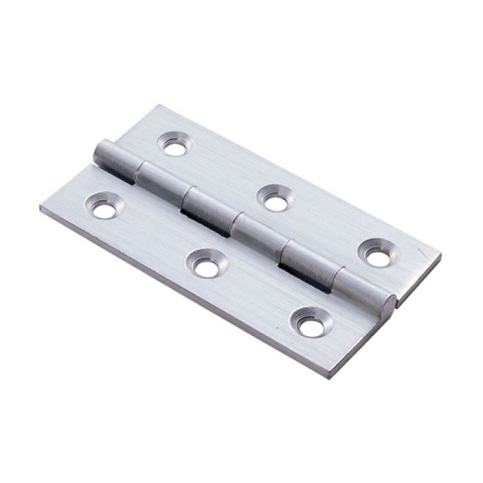 Small Cabinet Hinge 50 x 28mm inc Slotted Screws