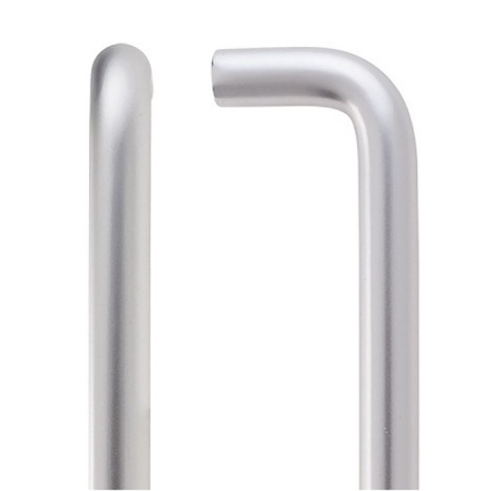19mm D' Pull Handle Bolt Through Fix - Satin Anodised Aluminium
