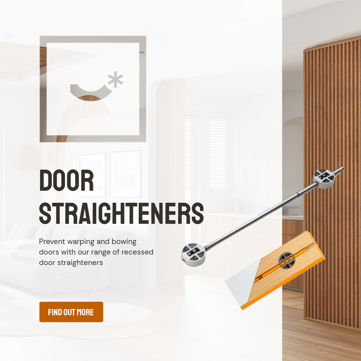 SWS Hardware Door Straighteners