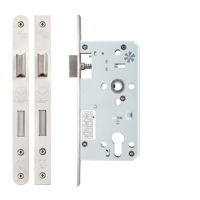 Eurospec Euro Profile Sashlock 3 Polished Nickel