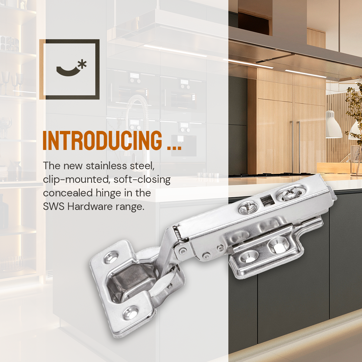 Sugatsune 180SUS Concealed Hinge