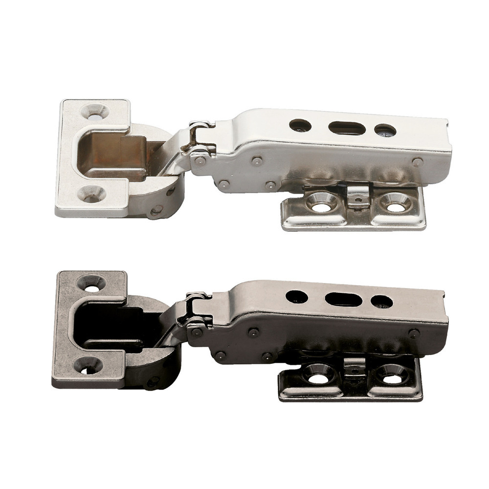 Heavy duty concealed cabinet hinges in silver and black UK