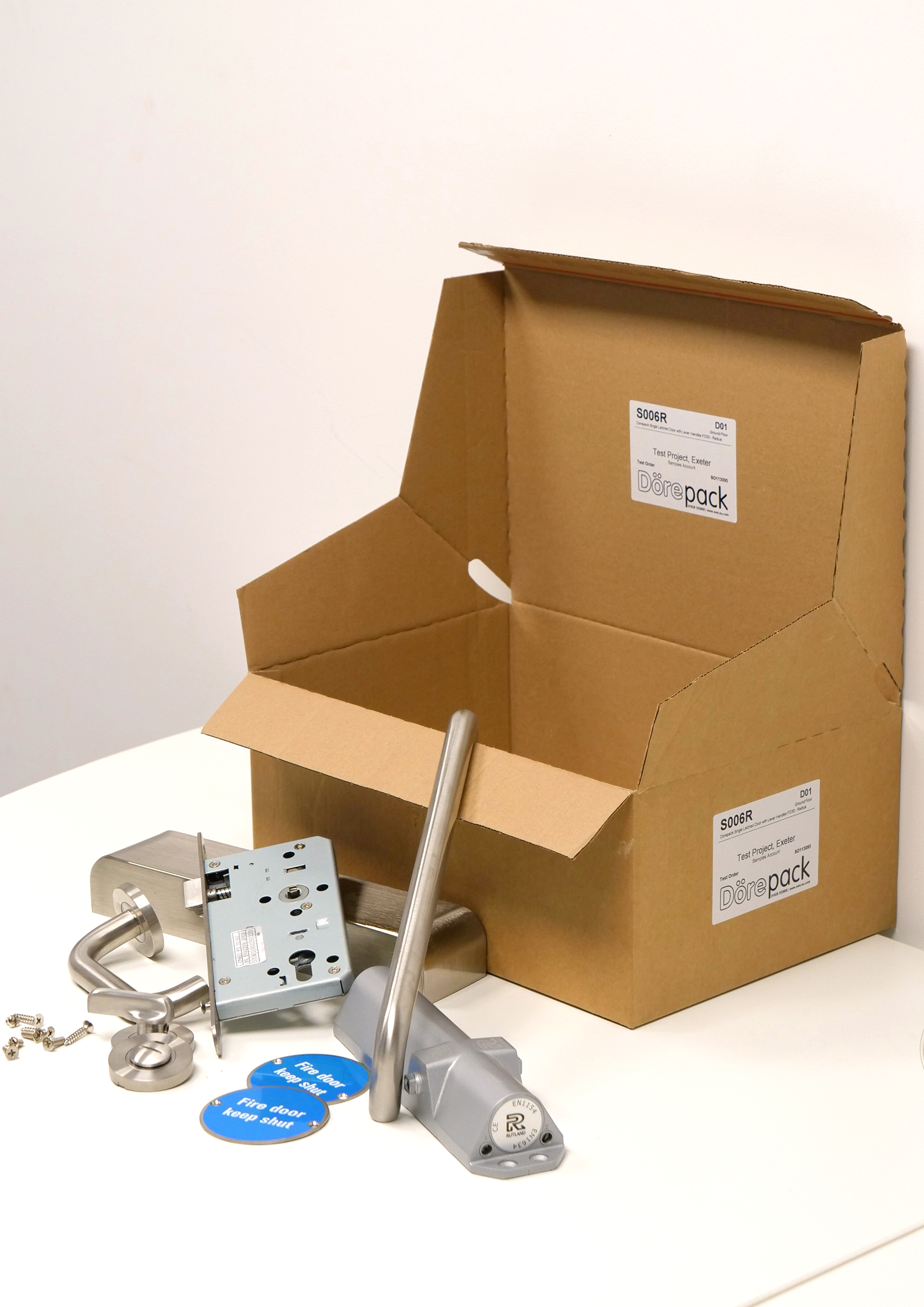 Ordering what you need is easy with these ironmongery kits.