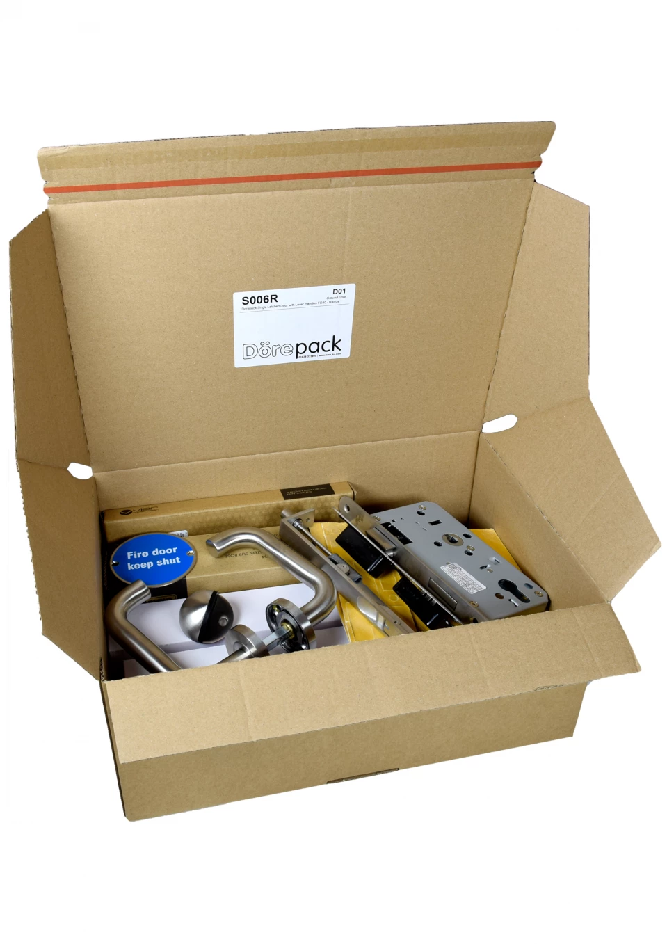 Door packs come fully labelled with everything you need. Our door packs also coordinate to specific parts of the project.